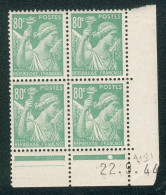 Lot A920 France Coin Daté Iris N°649 (**) - 1940-1949