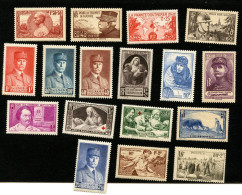 Lot Z845 15 Timbres De 1940 - Unused Stamps