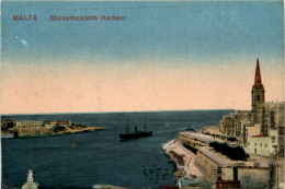 Malta - Marsaamuscetto Harbour - Malta