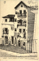 Alfama - Lisboa - Dessin De Canelas - Lisboa