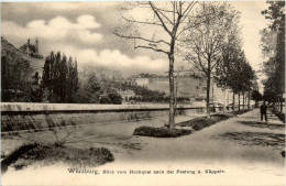 Würzburg, Blick Vom Hochqual Nach Der Festung U. Käppele - Würzburg