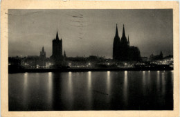 Köln, Beleuchtung Des Rheinufers - Koeln