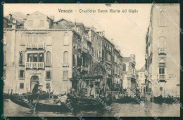 Venezia Città Traghetto Santa Maria Del Giglio Barche Cartolina RT7466 - Venezia (Venice)