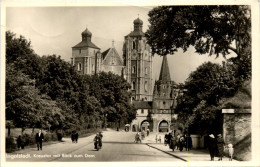 Ingolstadt, Kreuztor Mit Blick Zum Dom - Ingolstadt