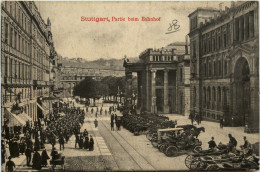 Stuttgart, Partie Beim Bahnhof - Stuttgart