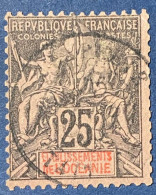 Etablissement Français De L'océanie YT N°8 Oblitéré - Used Stamps