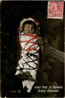 British Columbia - Indian Child In Papoose - Other & Unclassified