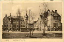 Jena, Lesehalle Mit Volkshaus - Jena