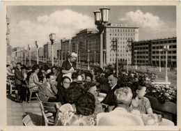 Berlin, Stalinallee, Terrasse Cafe Warschau - Sonstige & Ohne Zuordnung