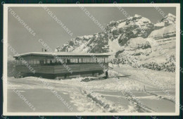 Trento Pinzolo Madonna Di Campiglio Bar Spinale Nevicata Foto Cartolina VK3779 - Trento