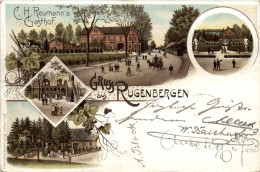 Gruss Aus Rugenbergen - Litho - Autres & Non Classés