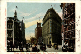 San Francisco - Market Street From Second Street - San Francisco