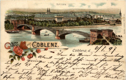 Gruss Aus Coblenz - Litho - Koblenz