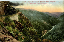 Cape Horn And The American River - Eisenbahn - Autres & Non Classés