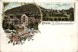 Gruss Aus Badenweilers - Litho - Badenweiler