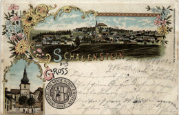 Gruss Aus Schauenstein - Litho - Hof