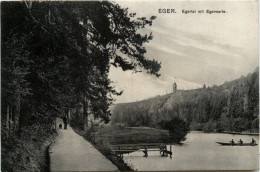 Eger - Egertal Mit Egerwarte - Böhmen Und Mähren
