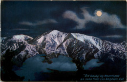 Old Baldy By Moonlight Seen From Los Angeles - Los Angeles