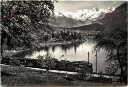 Brienz Mit Eisenbahn - Brienz