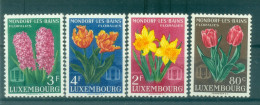 Luxembourg 1955 - Y & T N. 490/93 - Floralies De Mondorf-les-Bains  (Michel N. 531/34) - Nuovi