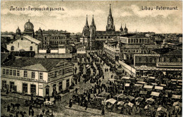 Libau - Petermarkt - Feldpost - Latvia