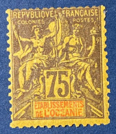 Etablissement Français De L'océanie YT N°12 Neuf*signé RP - Unused Stamps