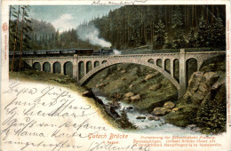 Gutach Brücke Bei Kappel Mit Eisenbahn - Gutach (Breisgau)
