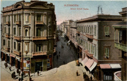 Alexandrie - Street Cherif Pacha - Alexandria