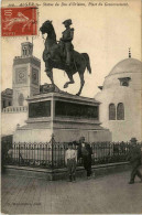 Alger,Statue Du Duc DÒrleans, Place Du Gouvernement - Algiers