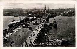 Istanbul 20. Galata Köprüsü - Turquie