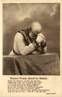 Kaiser Franz Josef Im Gebet - Königshäuser