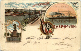 Gruss Aus Bremerhaven - Litho - Bremerhaven