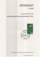 Germany Deutschland 1976-01 Internationale Grune Woche, Farming Landwirtschaft, Canceled In Berlin - 1974-1980