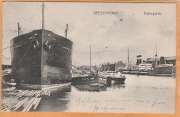 Geestemunde Germany 1909 Postcard - Bremerhaven