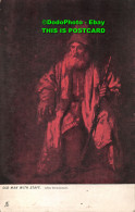 R408229 Old Man With Staff. After Rembrandt. Tuck. Rembrandesque. Series 830 - World