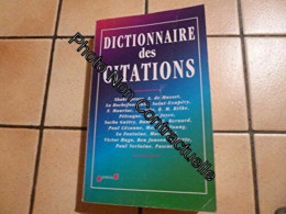 Dictionnaire Des Citations - Otros & Sin Clasificación