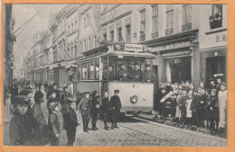 Bingen Budesheim Erste Fahrt Strassenbahn 1907 Germany Postcard - Bingen