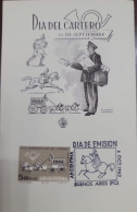 D)1962, ARGENTINA, FIRST DAY COVER, ISSUE, POSTMAN'S DAY, THE CLASSIC POSTMAN, FDC - Otros & Sin Clasificación