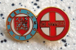 Fußball Anstecknadel Badge West Ham United The Hammers London East End England Angleterre Inglaterra Football Speldje - Fútbol