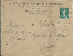 FRANCE LETTRE 5c PARIS POUR PARIS REDIRIGEE A BEDARS ( PYRENEES ATLANTIQUES )  LETTRE COVER - Lettres & Documents