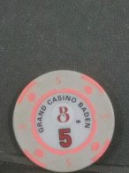 Jeton Casino, Grand Casino Baden - Other & Unclassified