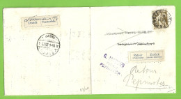 337 Op "Imprime" Stempel PEPINSTER Naar EUPEN, Strookje VERSTORBEN  !!!(Rare)+ ZURUCK AN DEN ABSENDER !!!!   (B1552) - OC55/105 Eupen & Malmédy