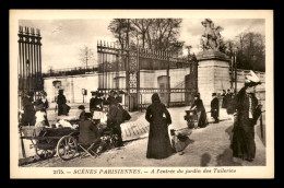 75 - PARIS - SCENES PARISIENNES - A L'ENTREE DU JARDIN DES TUILERIES - Lotti, Serie, Collezioni