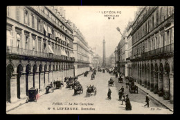 75 - PARIS 1ER - DENTELLES LEFEBURE RUE DE CASTIGLIONE - CARTE AUTOGRAPHE - Paris (01)