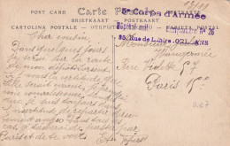 Orléans (45) Tampon Hôpital Militaire Temporaire N° 26 Au 35 Rue De Lahire - 1. Weltkrieg 1914-1918