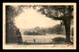 91 - SAVIGNY-SUR-ORGE - PARC DU CHATEAU DE GRANDVAUX ET PANORAMA DE PETITVAUX - Savigny Sur Orge