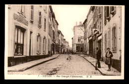 57 - DIEUZE - RUE GEORGES CLEMENCEAU - MAGASIN M. LORENTZ - Dieuze