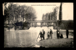 32 - CAZAUX-SAVES - LE PONT ET LA CHUTE - Autres & Non Classés