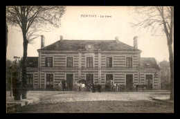 56 - PONTIVY - LA GARE DE CHEMIN DE FER - Pontivy