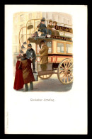 75 - PARIS - CONDUCTEUR D'OMNIBUS - CARTE ILLUSTREE - K.F. EDITEUR - Ambachten In Parijs